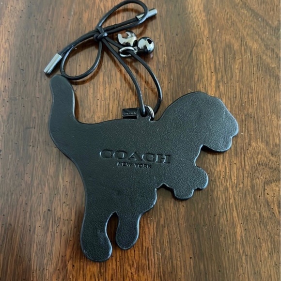Coach Rexy Leather Tie Charm - Picture 6 of 7